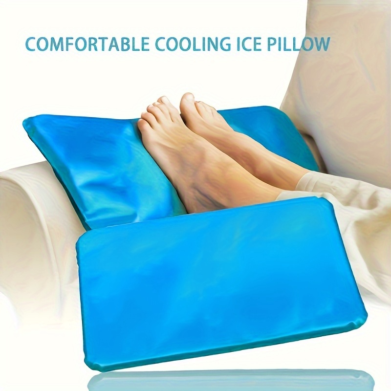 Cooling Pillow Gel - 블루 젤 아이스팩, 휴대용 근육 베개,