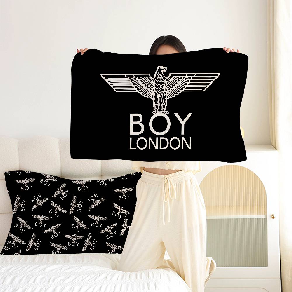 Home Textiles London - 클래식 B-Boy L-London 로고 만화 캐릭터