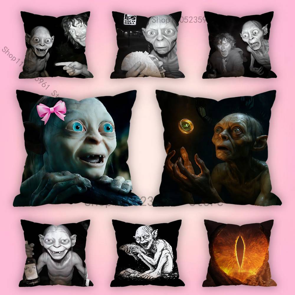 Home Textiles Là Gì - G-Gollum L-Lord R-Rings Memes 침실용 베개
