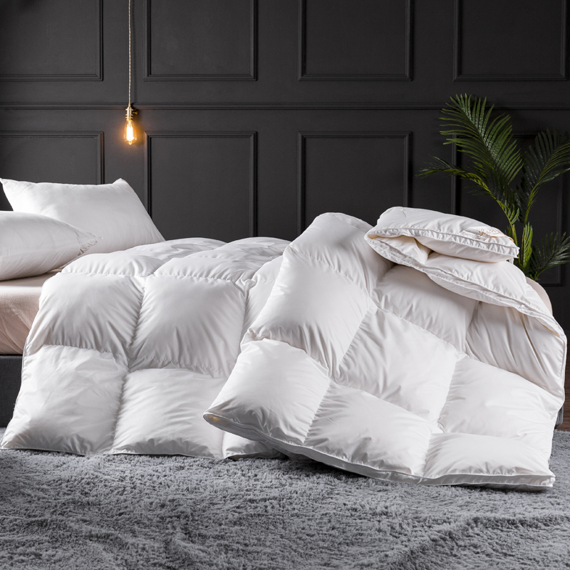 Duvet Insert White - 럭셔리 침구 이불, 화이트 구스 다운,