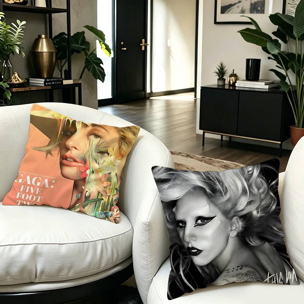 Home Textiles Là Gì - 핫 L-Lady Singer G-Gaga 베개 애니메이션