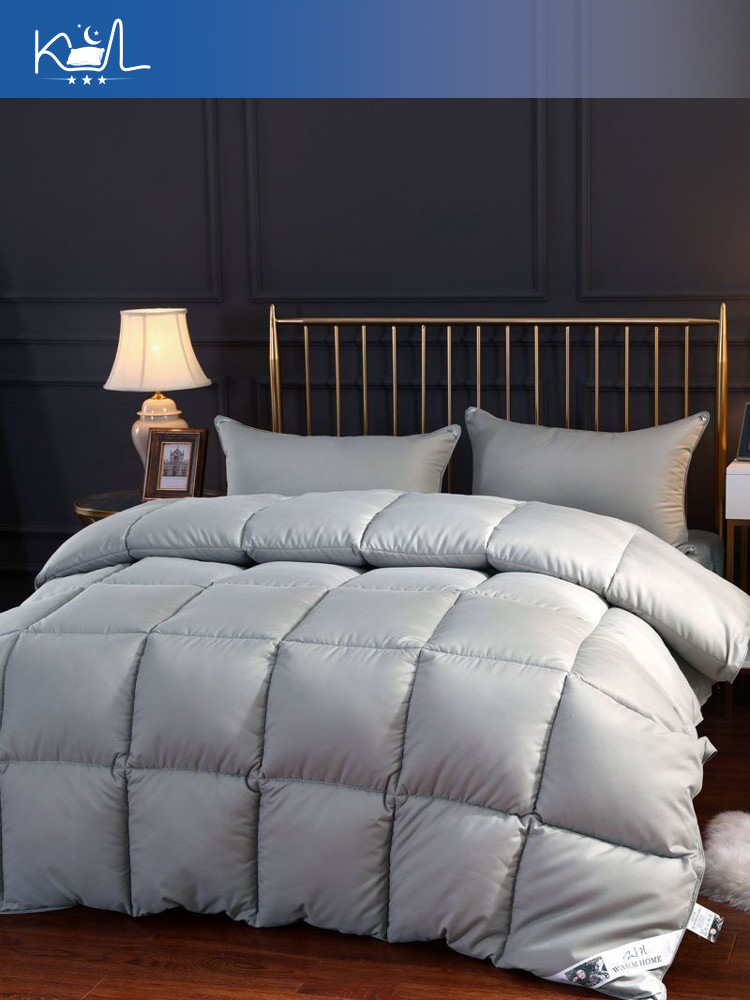 Duvet Insert White - 95% 화이트 구스다운 이불솜, 사계절 따뜻한