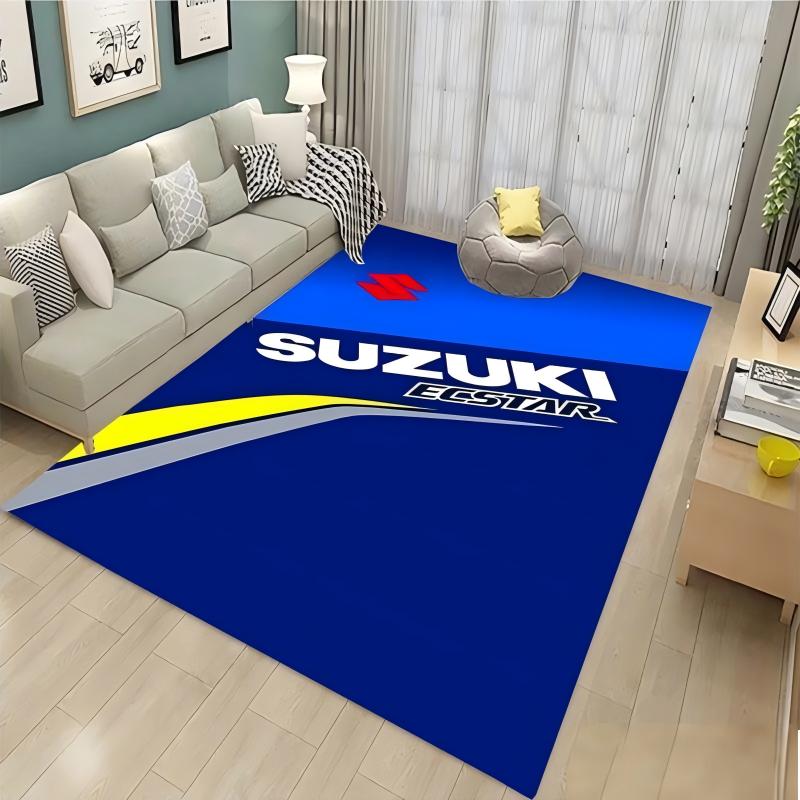Home Textiles Rug - 스즈키 쿨 오토바이 디스플레이 카펫 작업