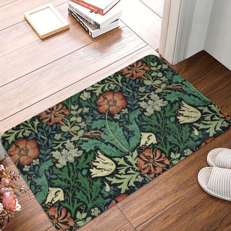 윌리엄 모리스 러그 현관 매트 실내 직물 패턴 욕실 주 - Home Textiles Rug 리뷰 및 가격