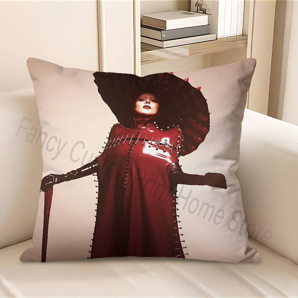 L-Lady G-Gaga 핫 앨범 다양한 크기의 사각형 - Home Textiles Là Gì 리뷰 및 가격