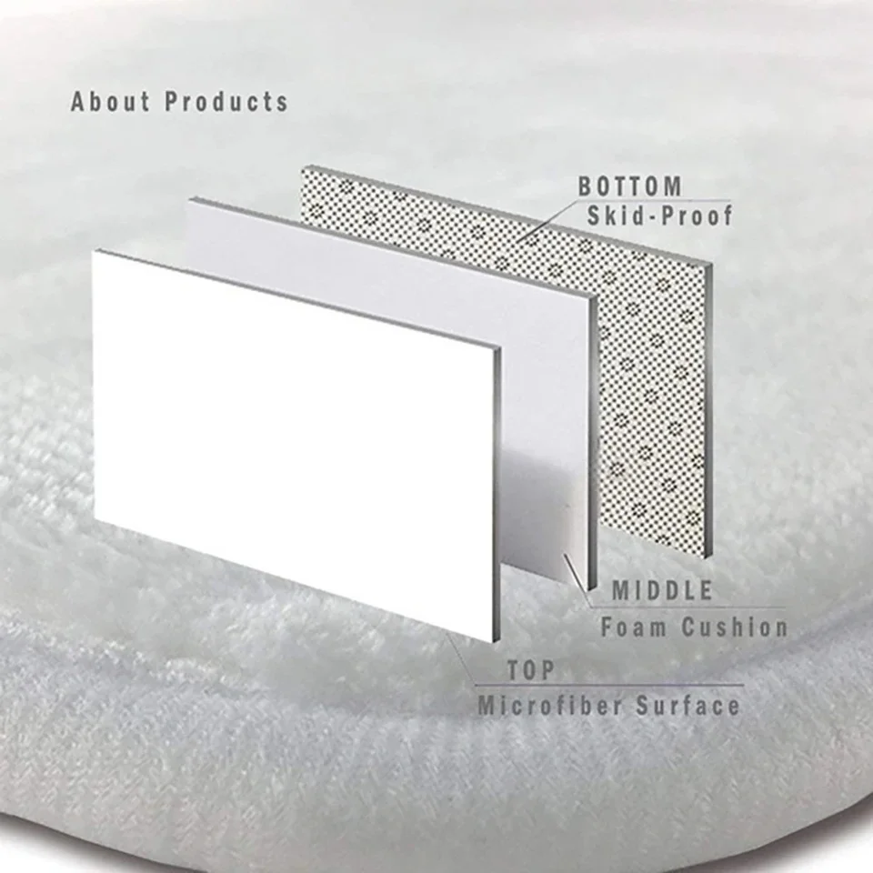 맞춤 만화 동물 원형 러그 - 꽃무늬 바다 숲 풍경 모 - Home Textiles Rug 리뷰 및 가격