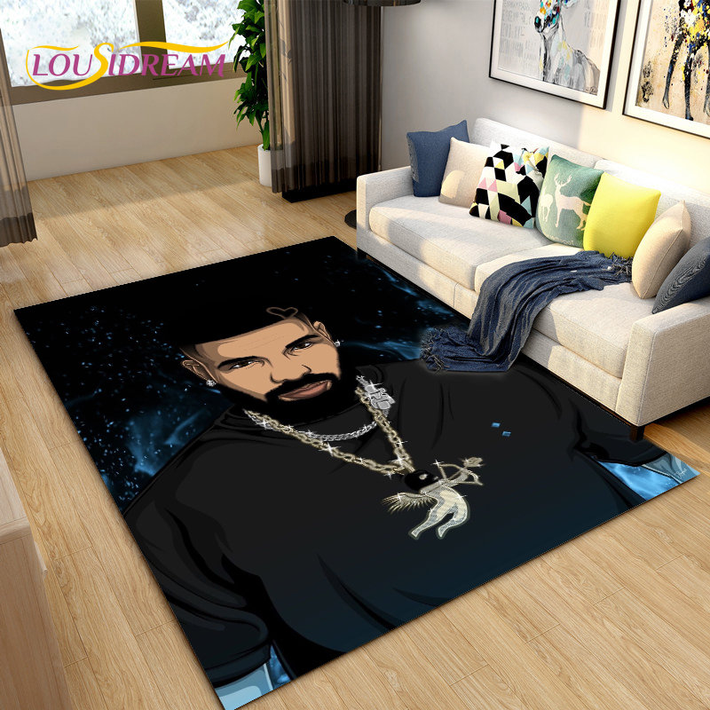 힙합 아트 래퍼 레전드 스타 영역 러그, 대형 카펫 러 - Home Textiles Rug 리뷰 및 가격