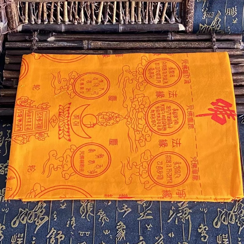 티베트 스타일 티베트 인쇄 환생, 면 실크 스크린 인쇄 - Home Textiles China 리뷰 및 가격