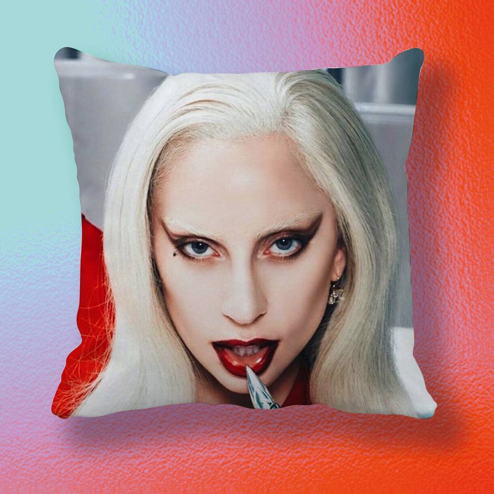 가수 L-Lady G-Gaga 베개 커버 선물 고화질  - Home Textiles Là Gì 리뷰 및 가격