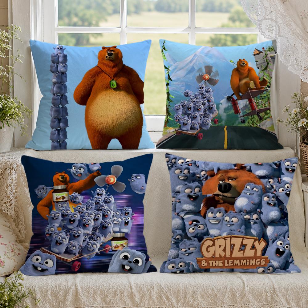 G-Grizzly 및 L-Lemmings 베개 커버 프 - Home Textiles Là Gì 리뷰 및 가격
