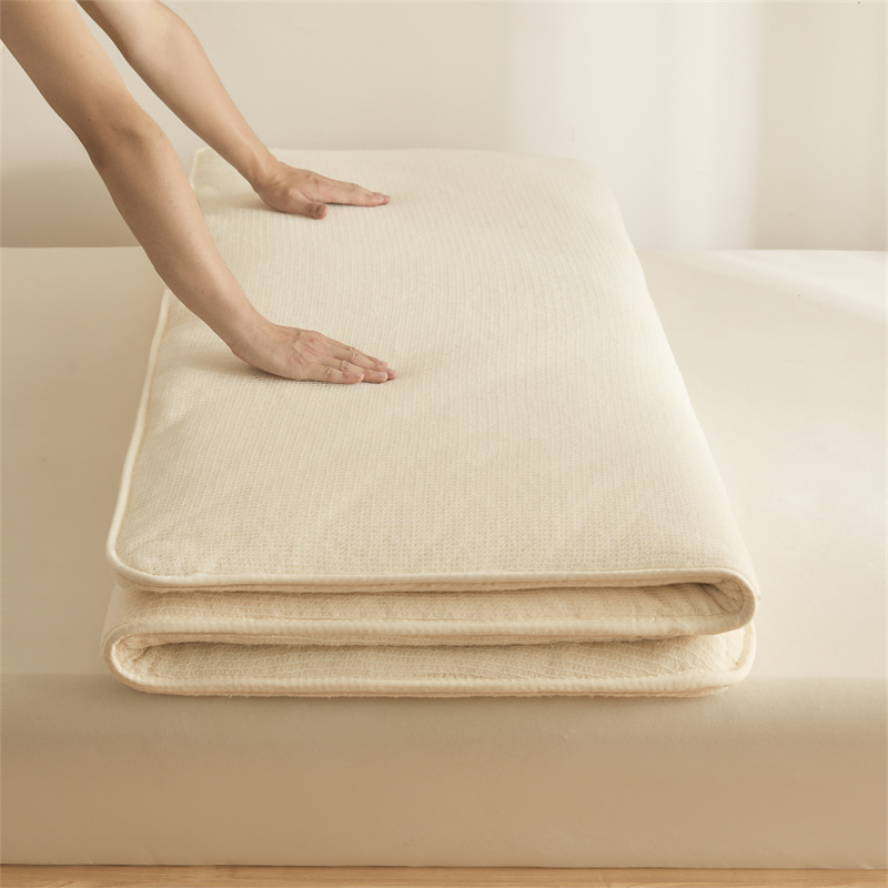 물고기 비늘 무늬 순면 누빔 이불 삽입형 사계절 매트리 - Mattress Pad Topper 리뷰 및 가격