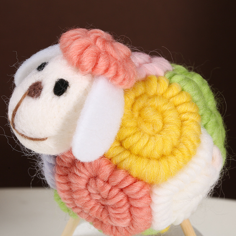 1PCS 사랑스러운 펠트 양 장식 액세서리 현대 홈 장 - Home Textiles China 리뷰 및 가격