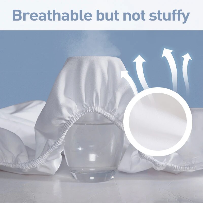 방수 매트리스 보호대, 통기성 무소음 매트리스 토퍼,  - Mattress Pad Topper 리뷰 및 가격