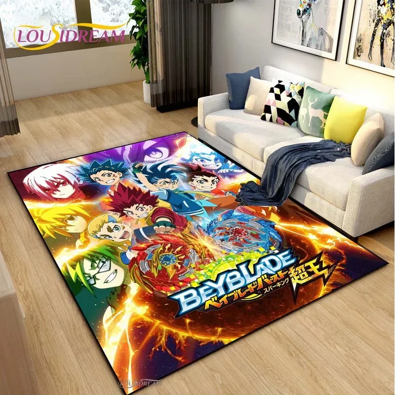 Beyblade 만화 애니메이션 카펫 거실 침실 커피  - Home Textiles Rug 리뷰 및 가격