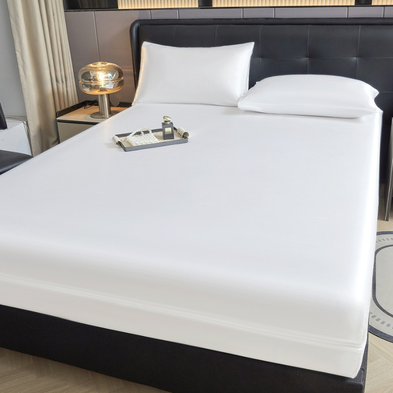 6면 지퍼 매트리스 커버, 고급 냉감 새틴 방진 매트리 - Mattress Pad Topper 리뷰 및 가격