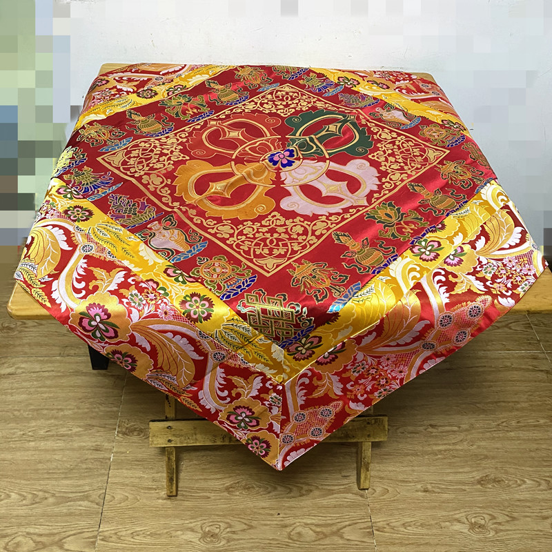 도매 불교 용품 티베트 가정 불교 사원 팔경보 자수 십 - Home Textiles China 리뷰 및 가격