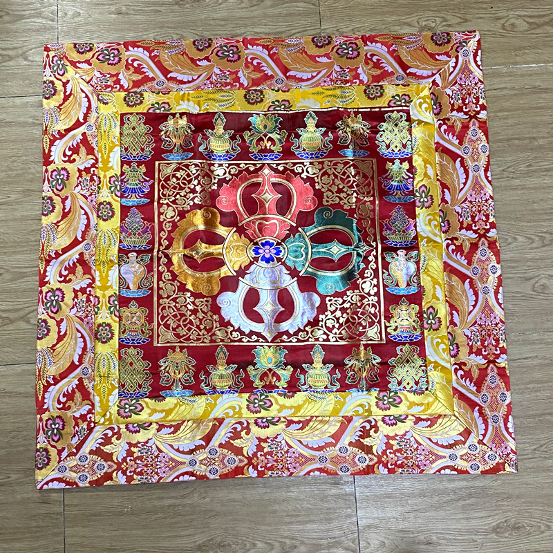 도매 불교 용품 티베트 가정 불교 사원 팔경보 자수 십 - Home Textiles China 리뷰 및 가격