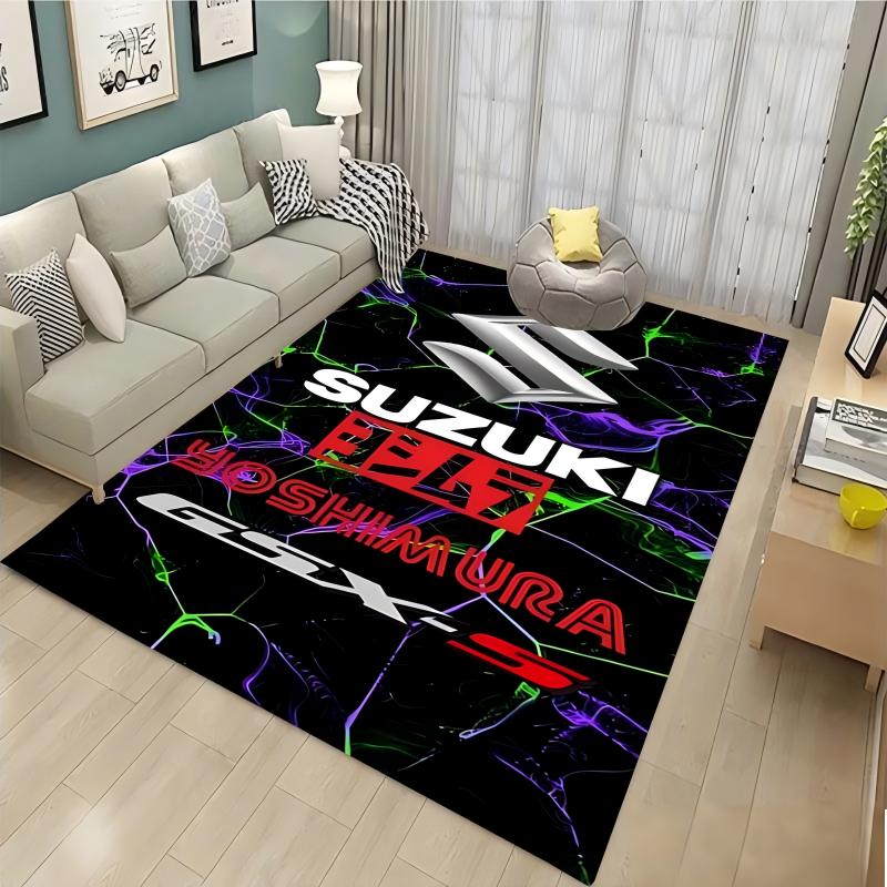 스즈키 쿨 오토바이 디스플레이 카펫 작업 바닥 매트 차 - Home Textiles Rug 리뷰 및 가격